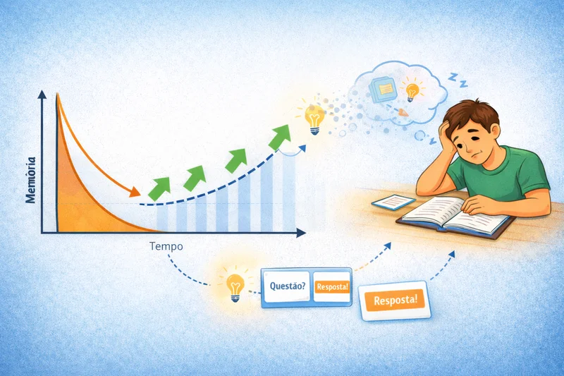Como o cérebro esquece: a curva do esquecimento explicada de forma simples